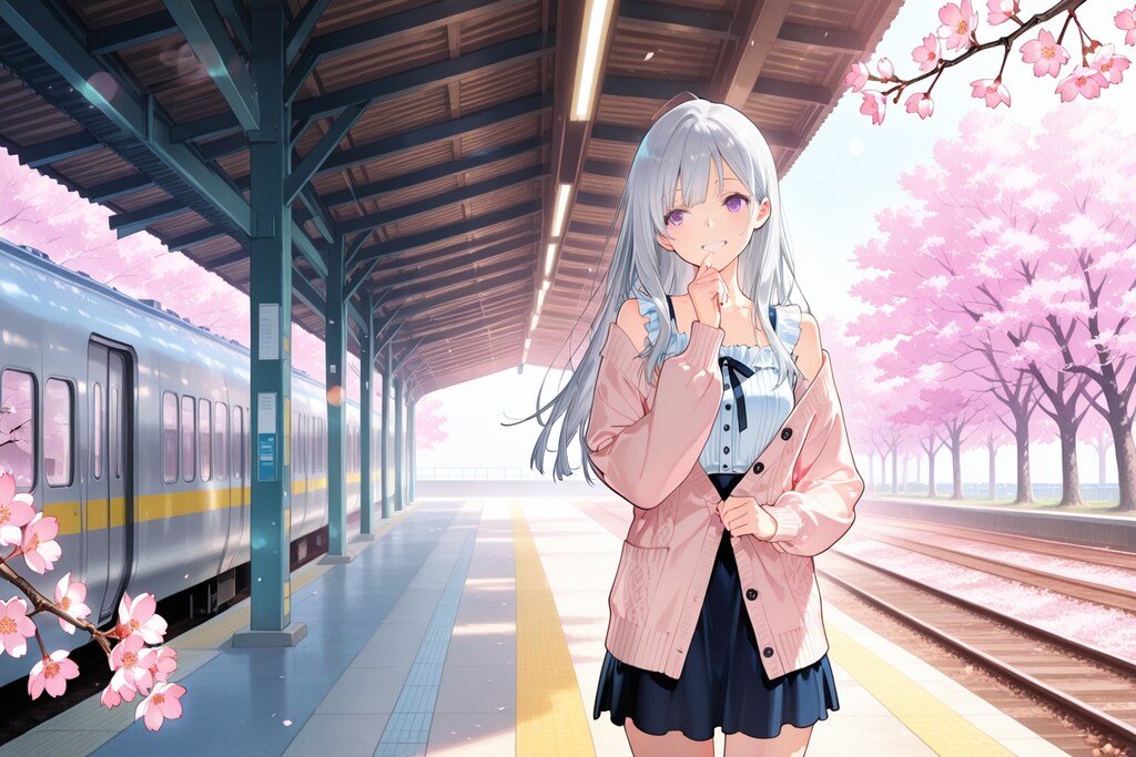 桜のトンネル