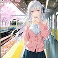 桜のトンネル 2枚目