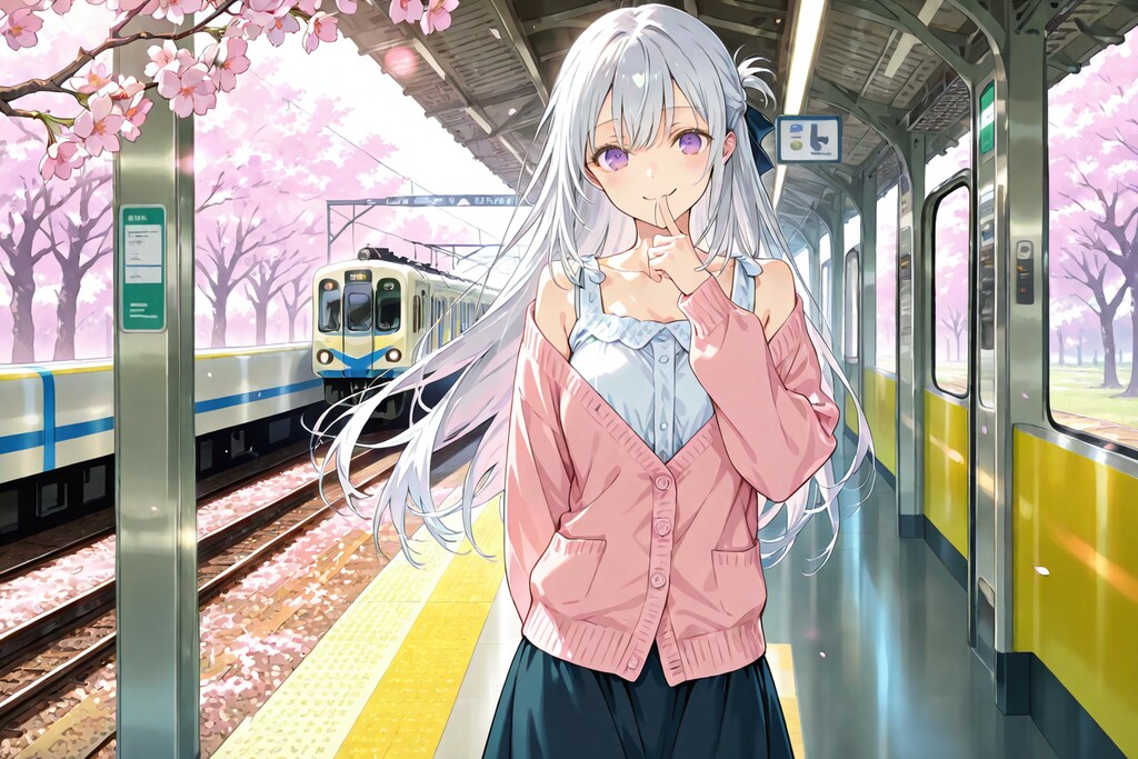 桜のトンネル