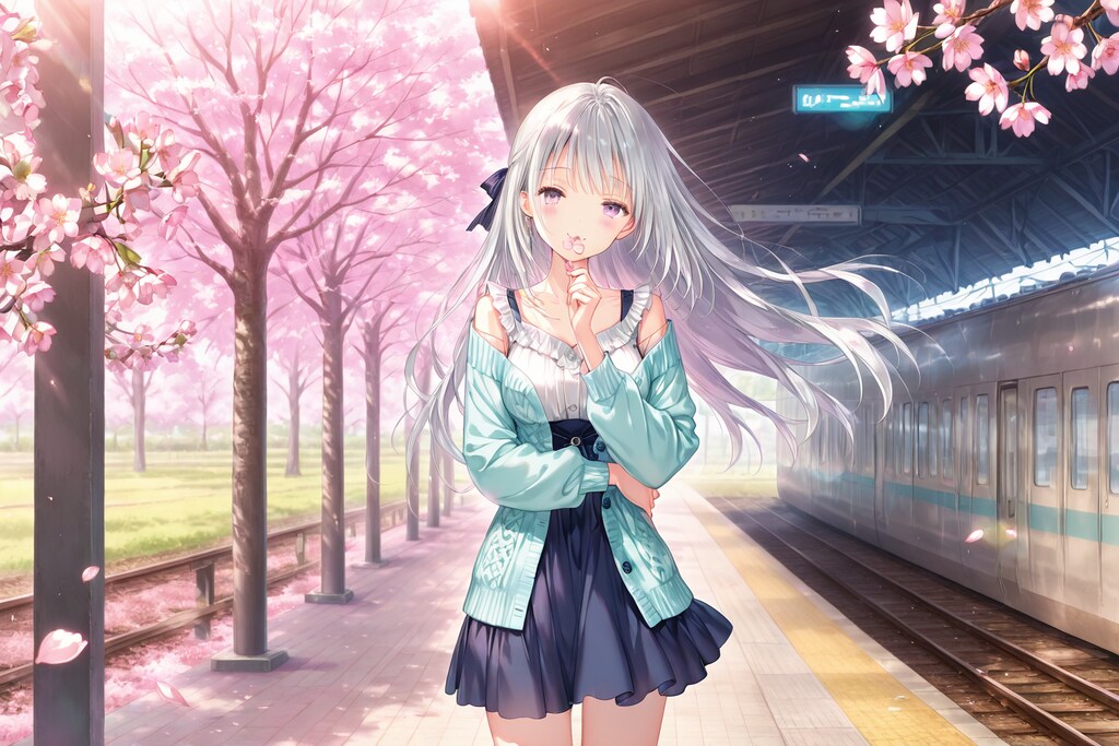 桜のトンネル