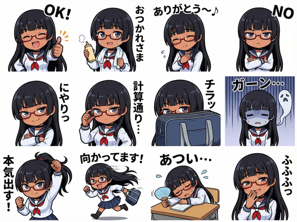 香織姉ちゃんLINEスタンプ発売（嘘）２