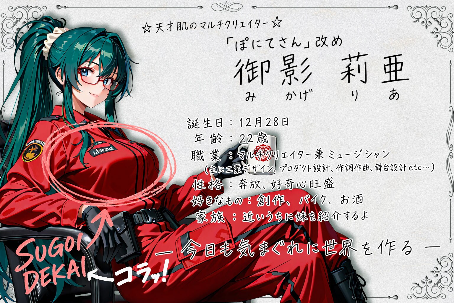 改めて自己紹介