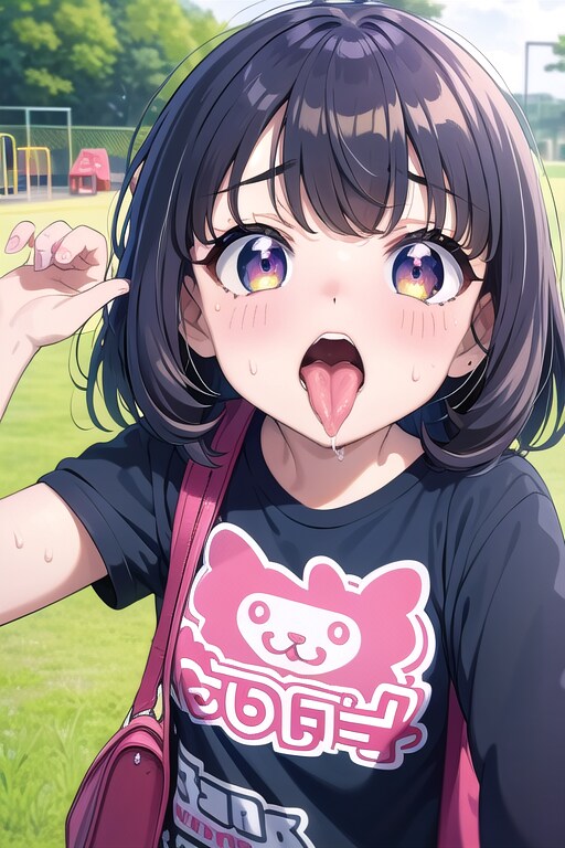 ベロ出しロリ