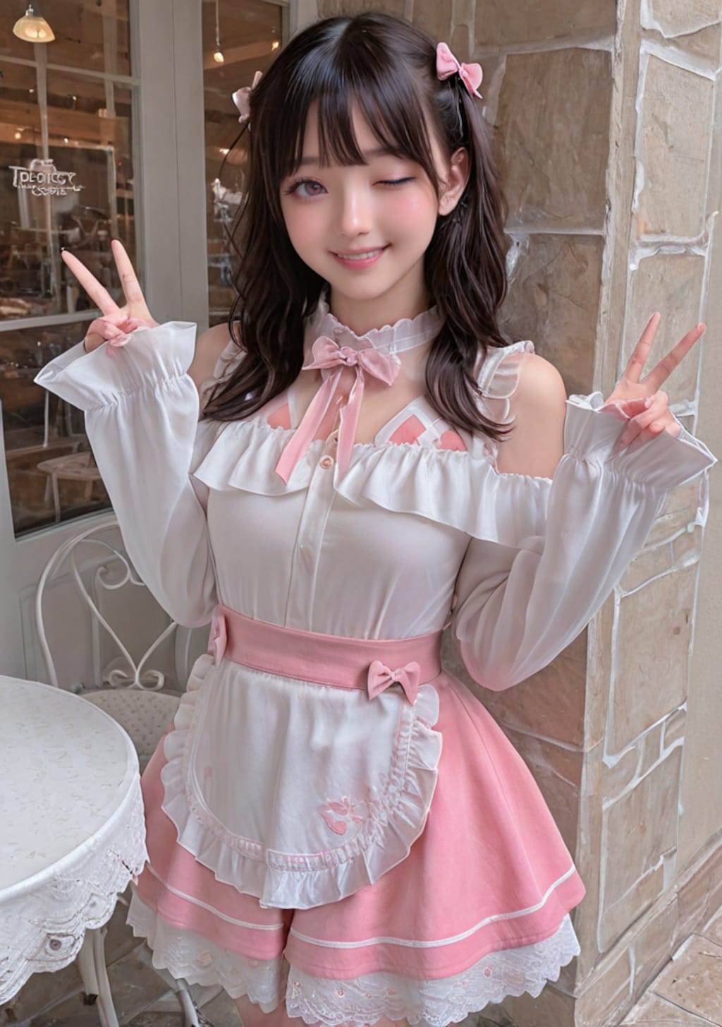 メイド喫茶女子