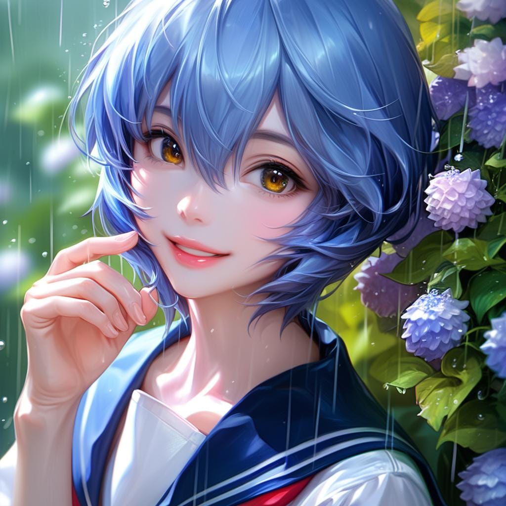 紫陽花天使レイちゃん