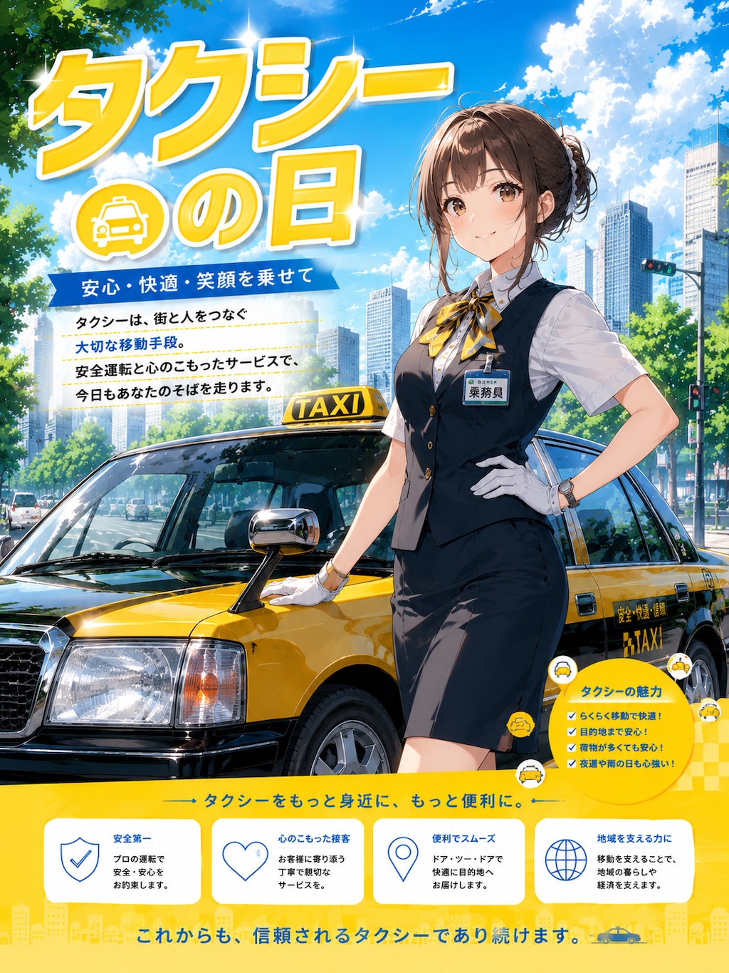 8月5日はタクシーの日と聞いて