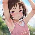 腋汗幼女 3枚目