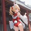 ブルセラバニーメイドな巫女 5枚目