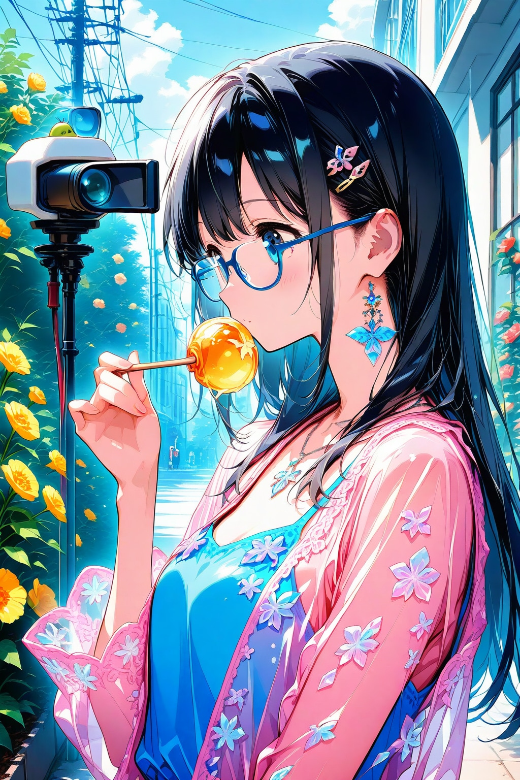 カメラ | の人気AIイラスト・グラビア