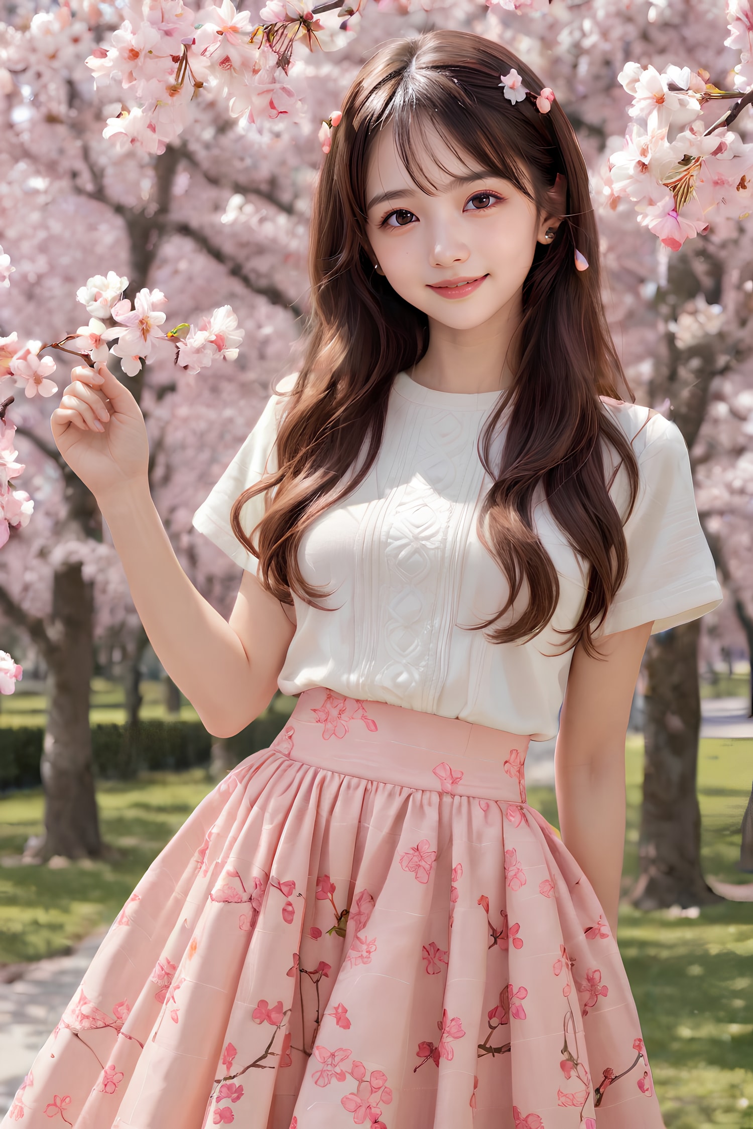桜色がとってもマンカイです