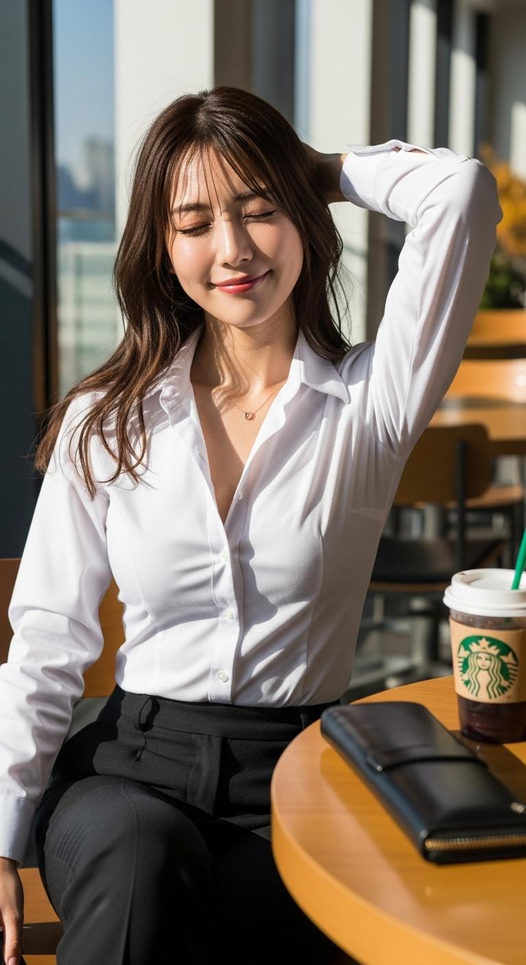 OLの休憩 | の人気AIイラスト・グラビア