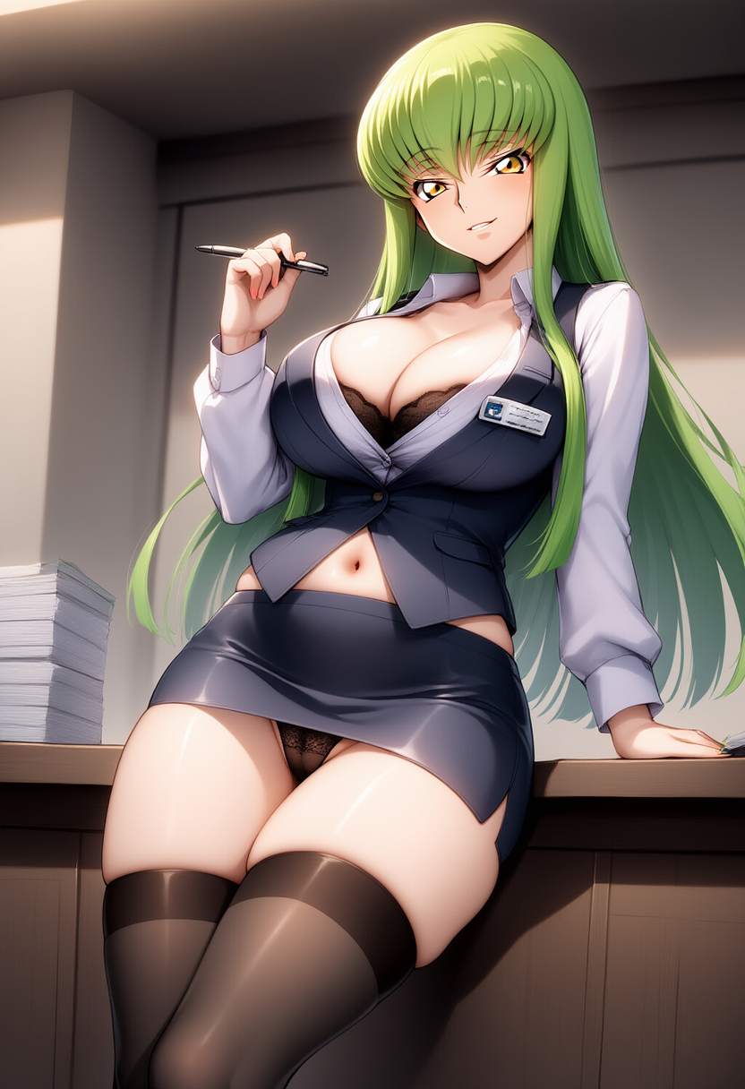 女性銀行員