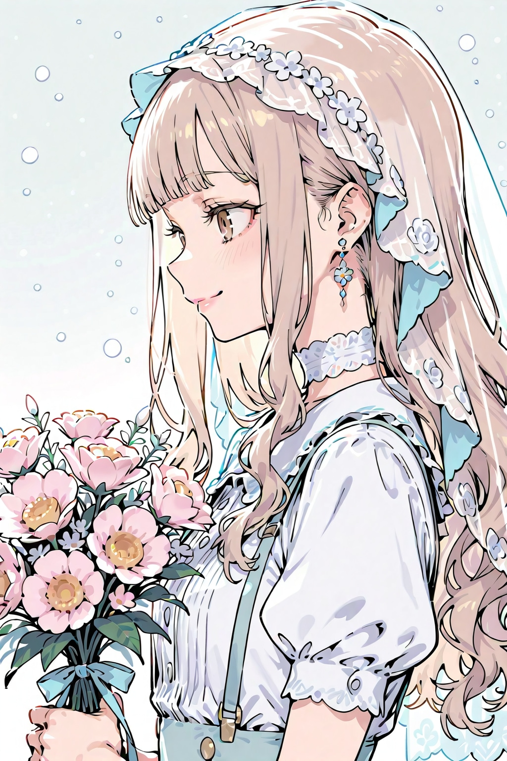 少女の横顔 | の人気AIイラスト・グラビア