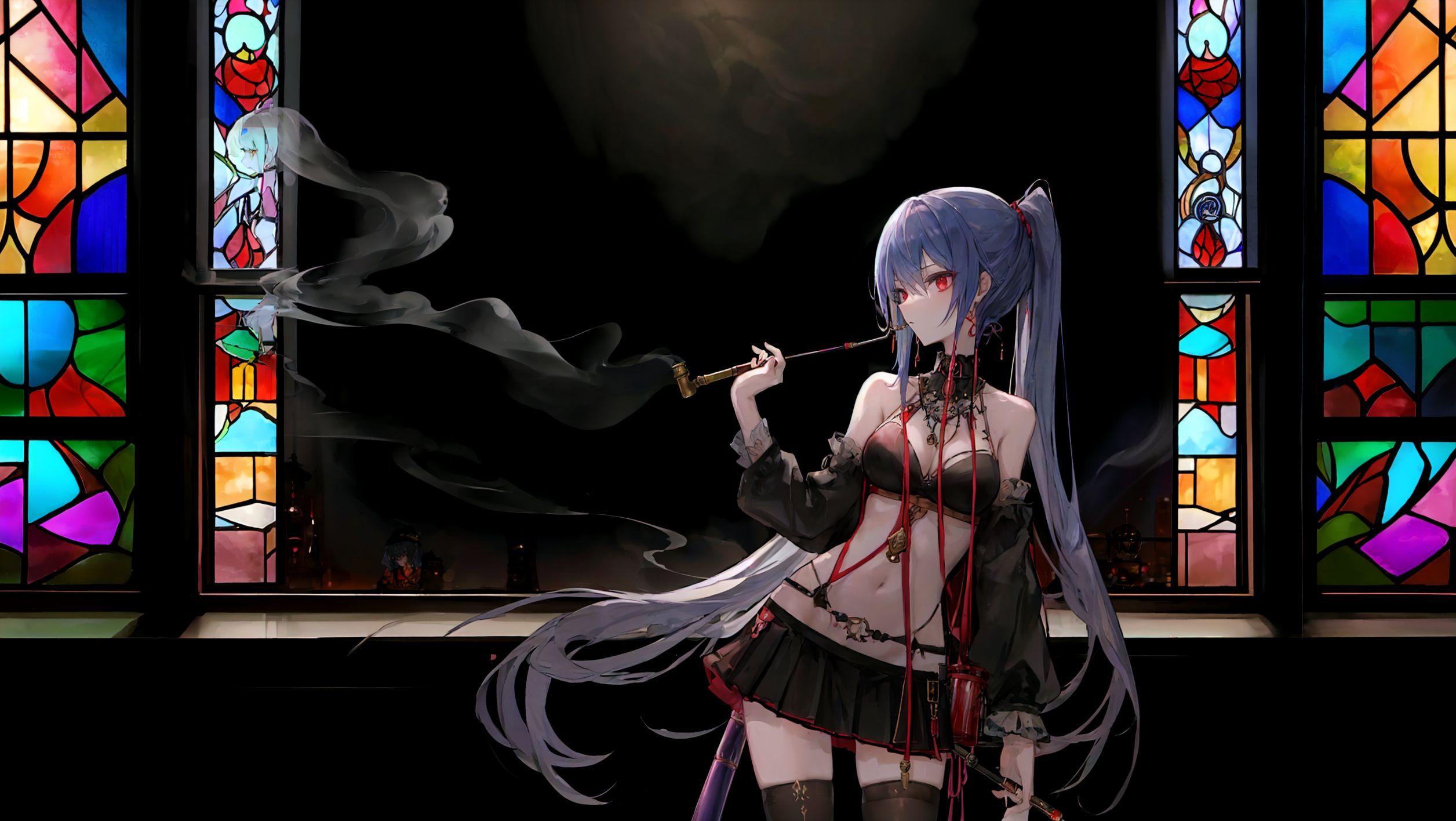 紫煙を漂わせて魔女は何を思う | の人気AIイラスト・グラビア