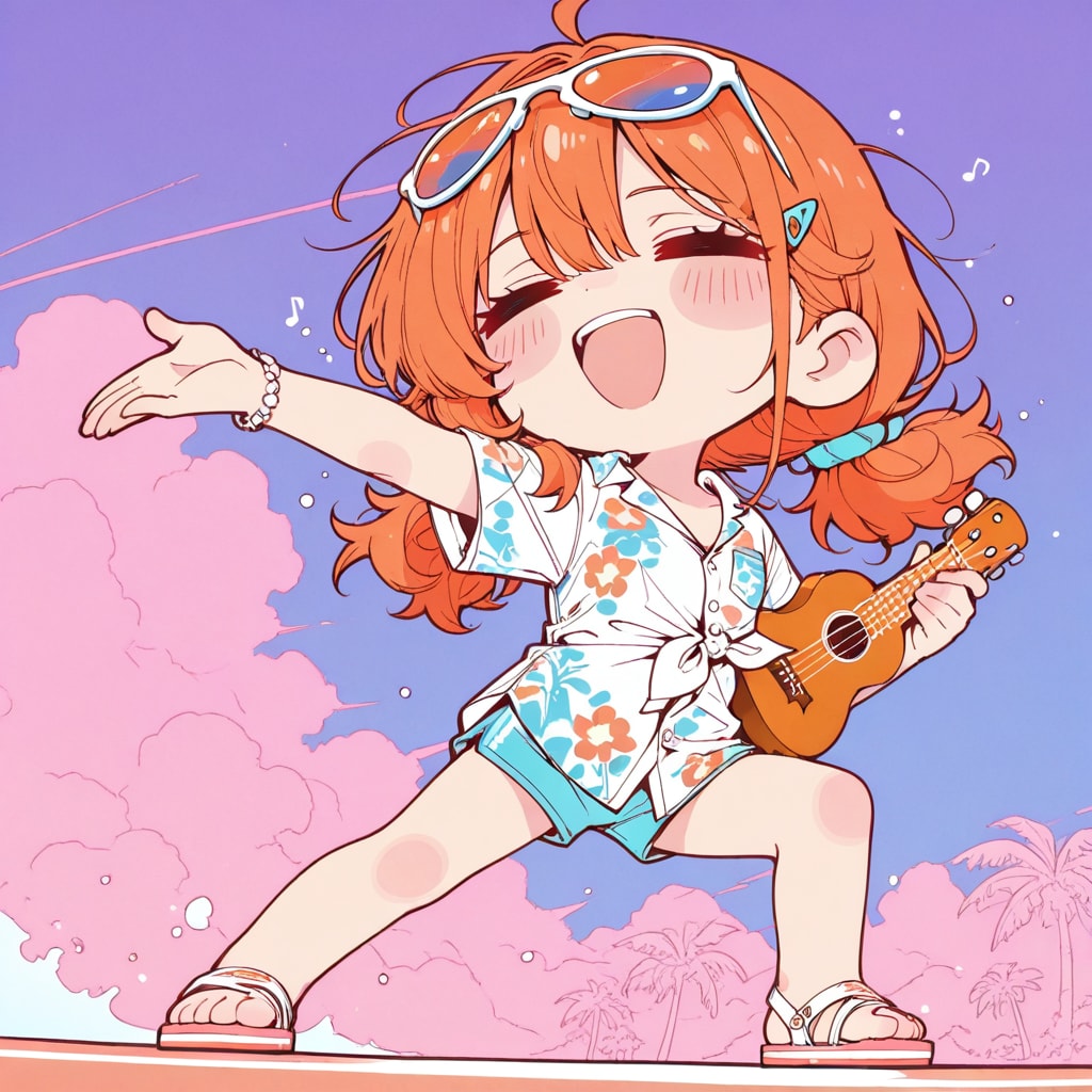あおーい空　ひろーい海