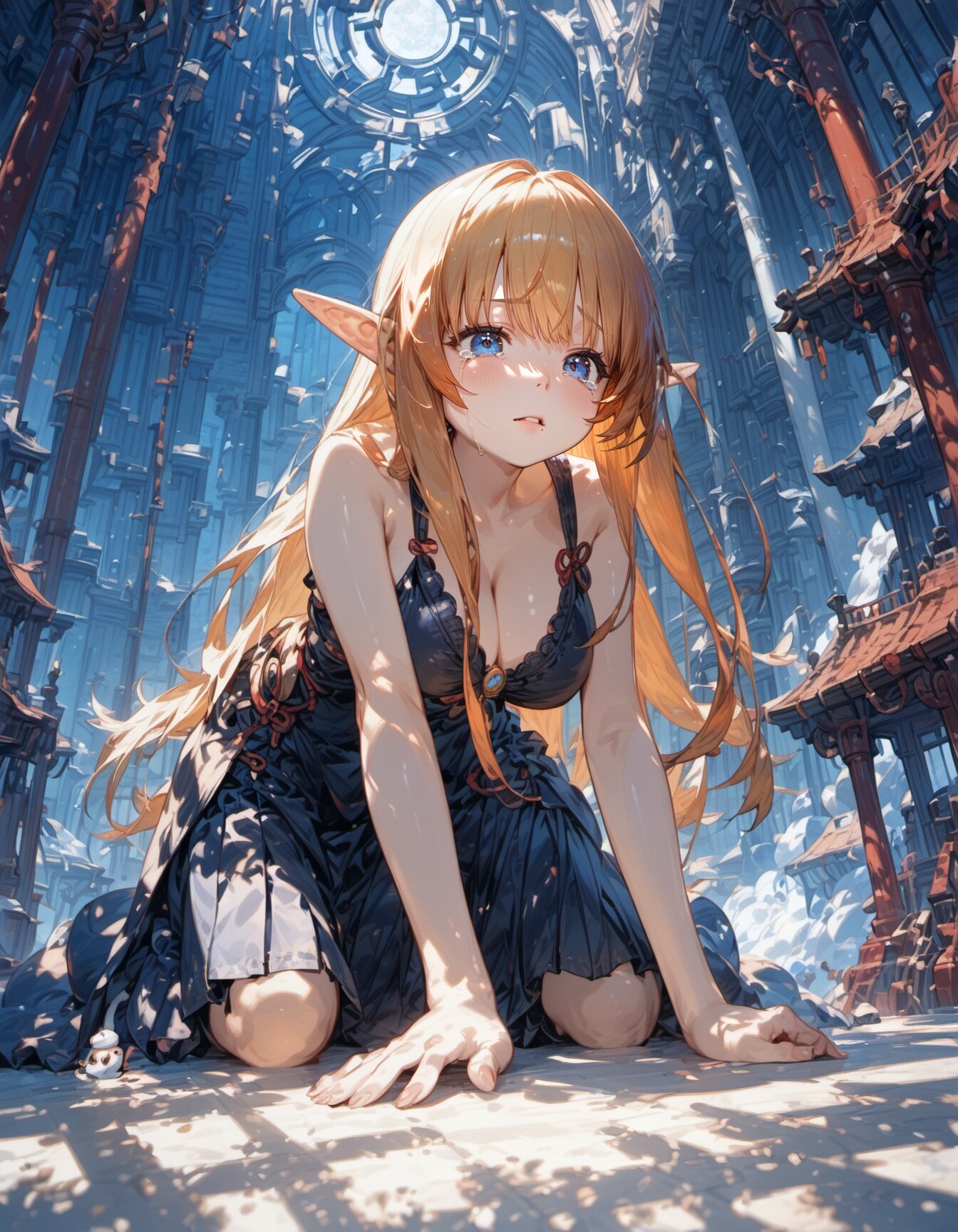 beneath | の人気AIイラスト・グラビア