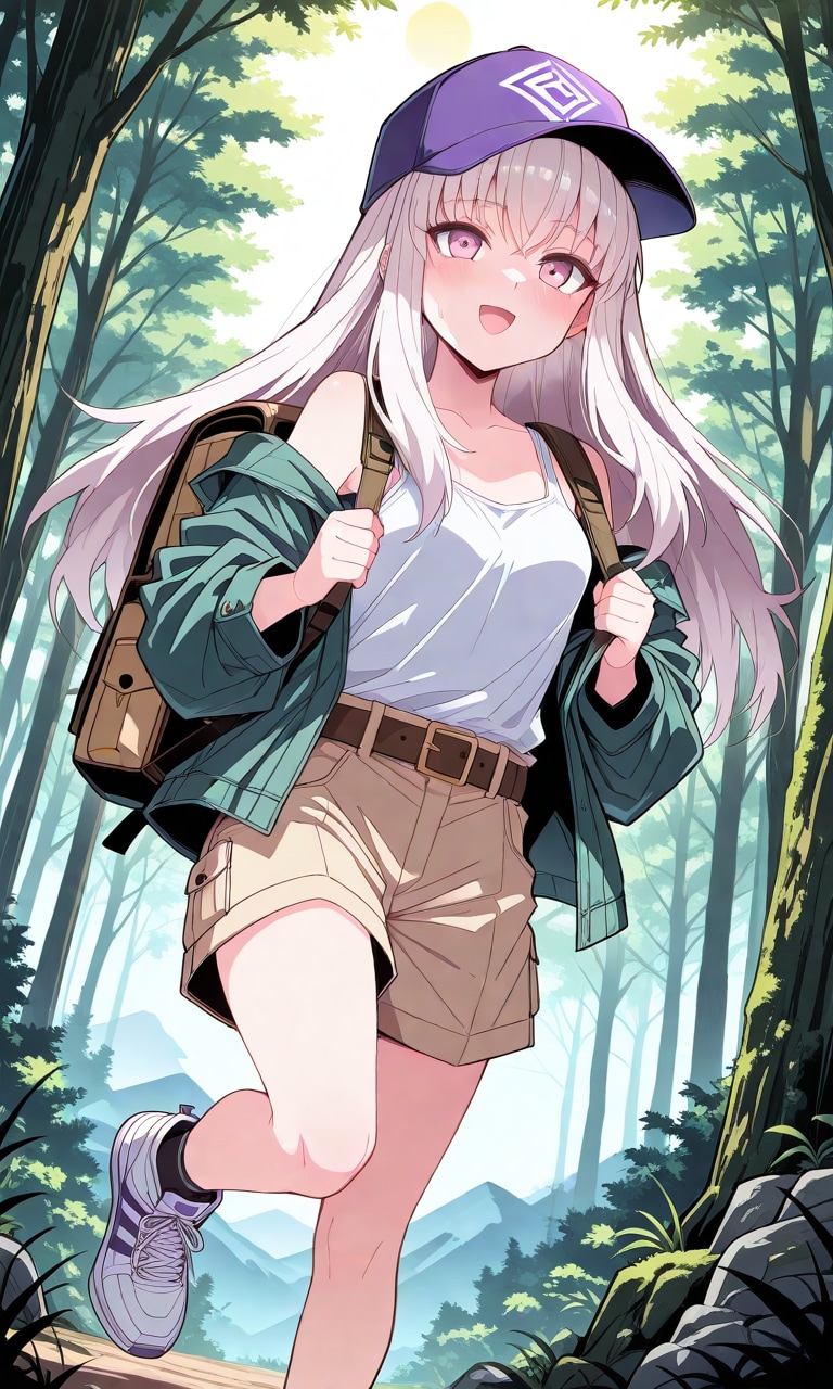 夏と森と少女