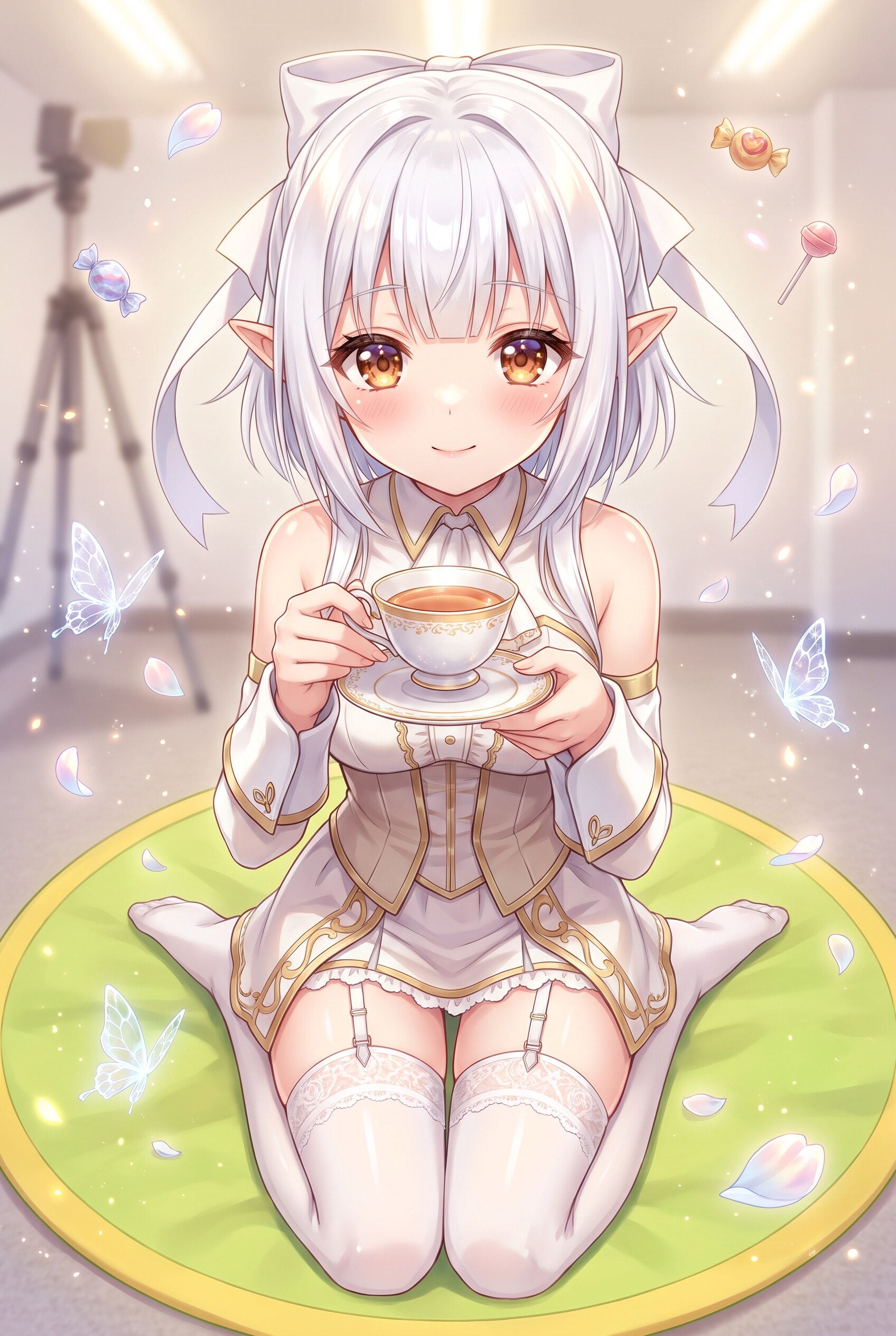 白銀茶会の妖精
