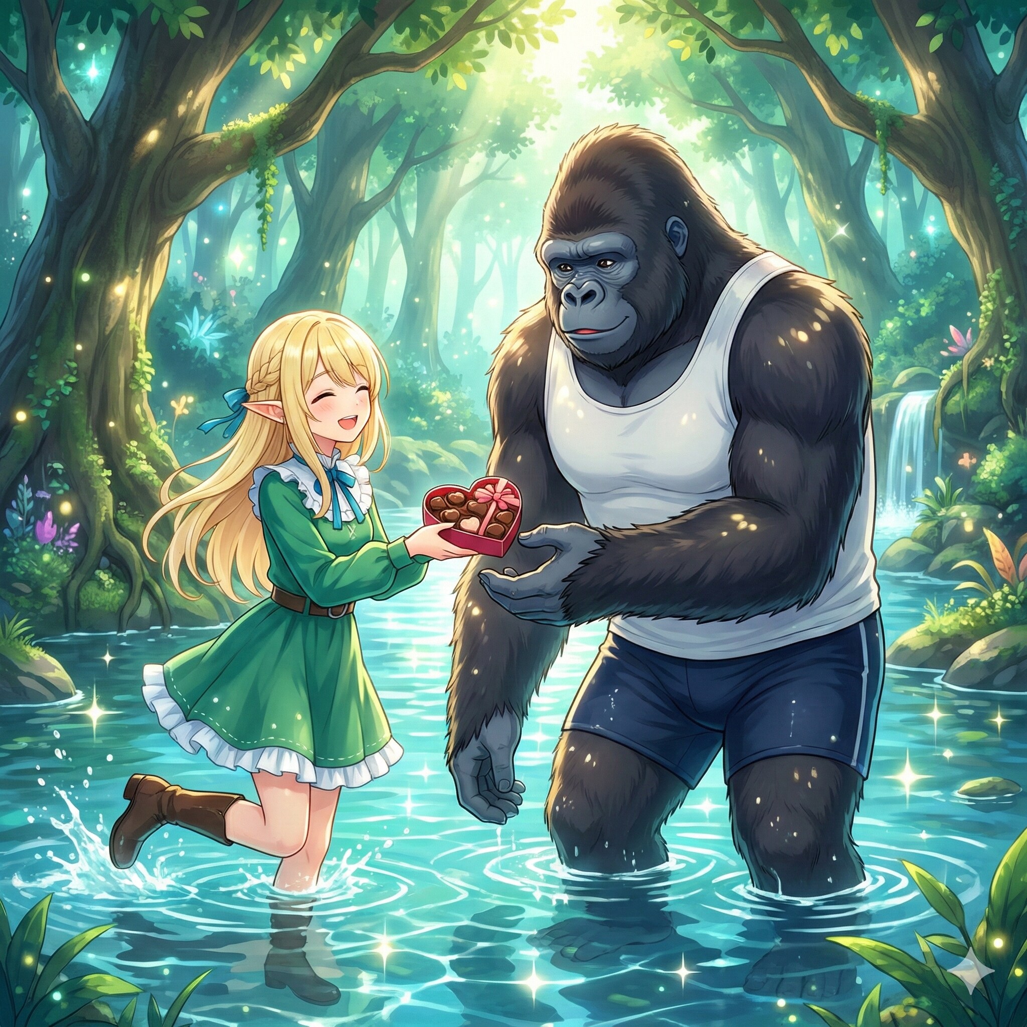 センゴリくんにバレンタイン | の人気AIイラスト・グラビア