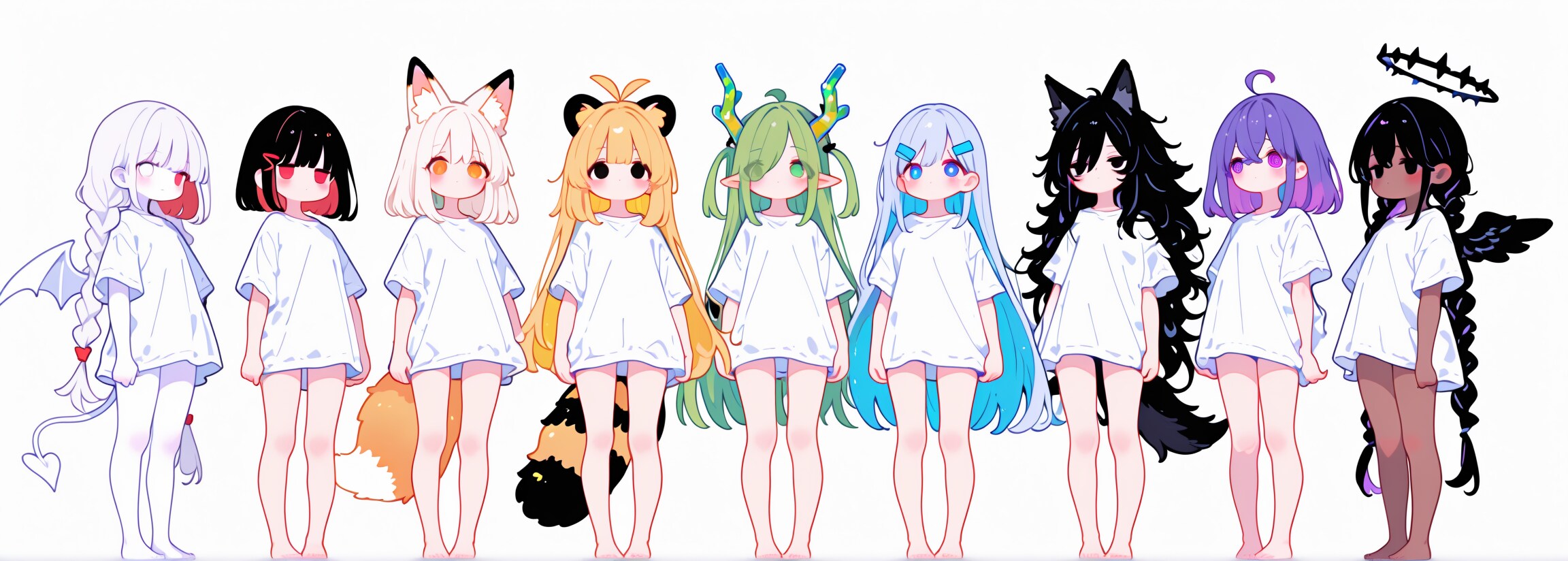 ずらり。