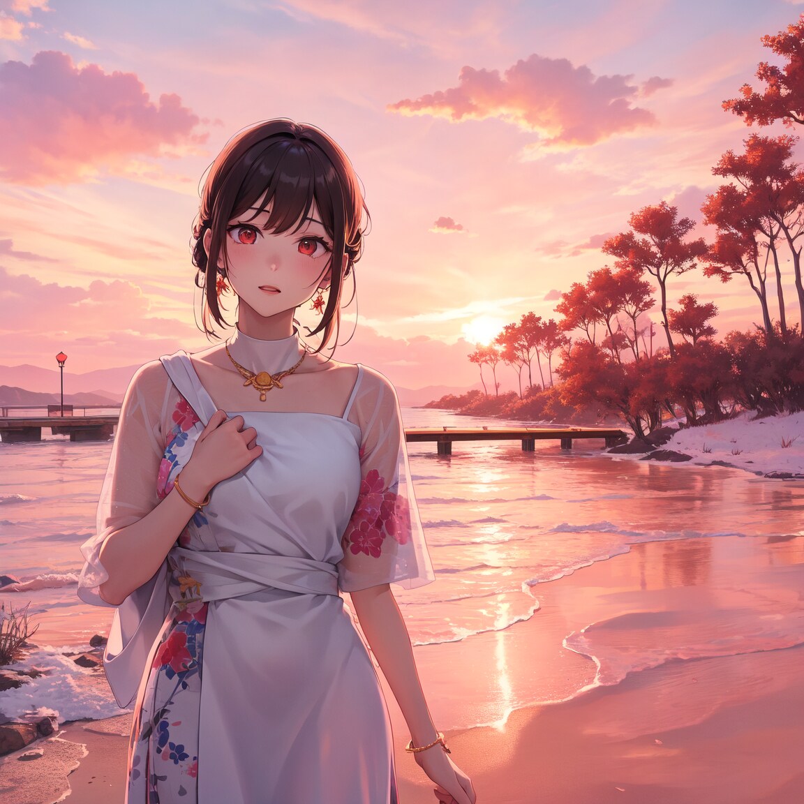 湖畔