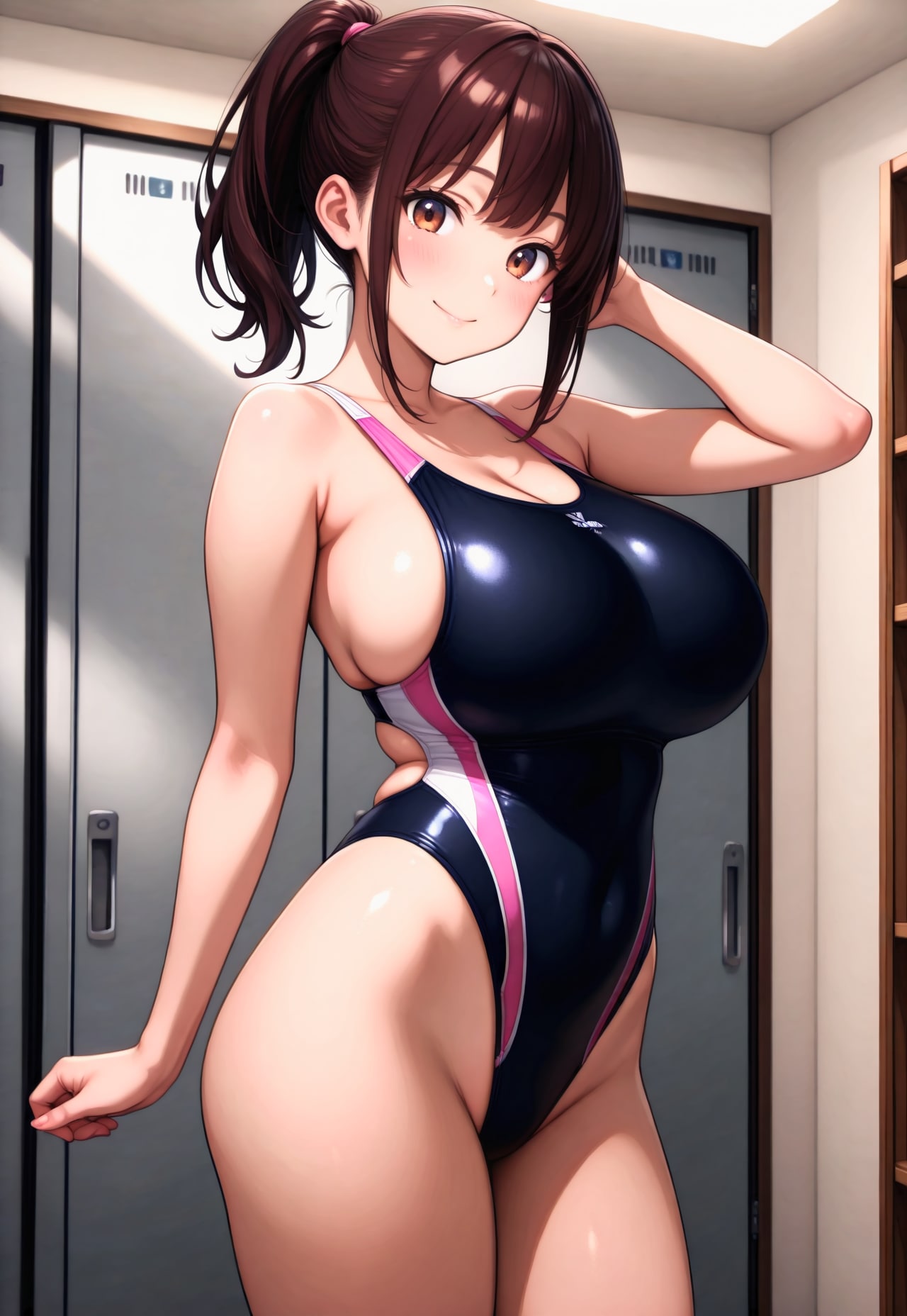 1211（黒い水着）