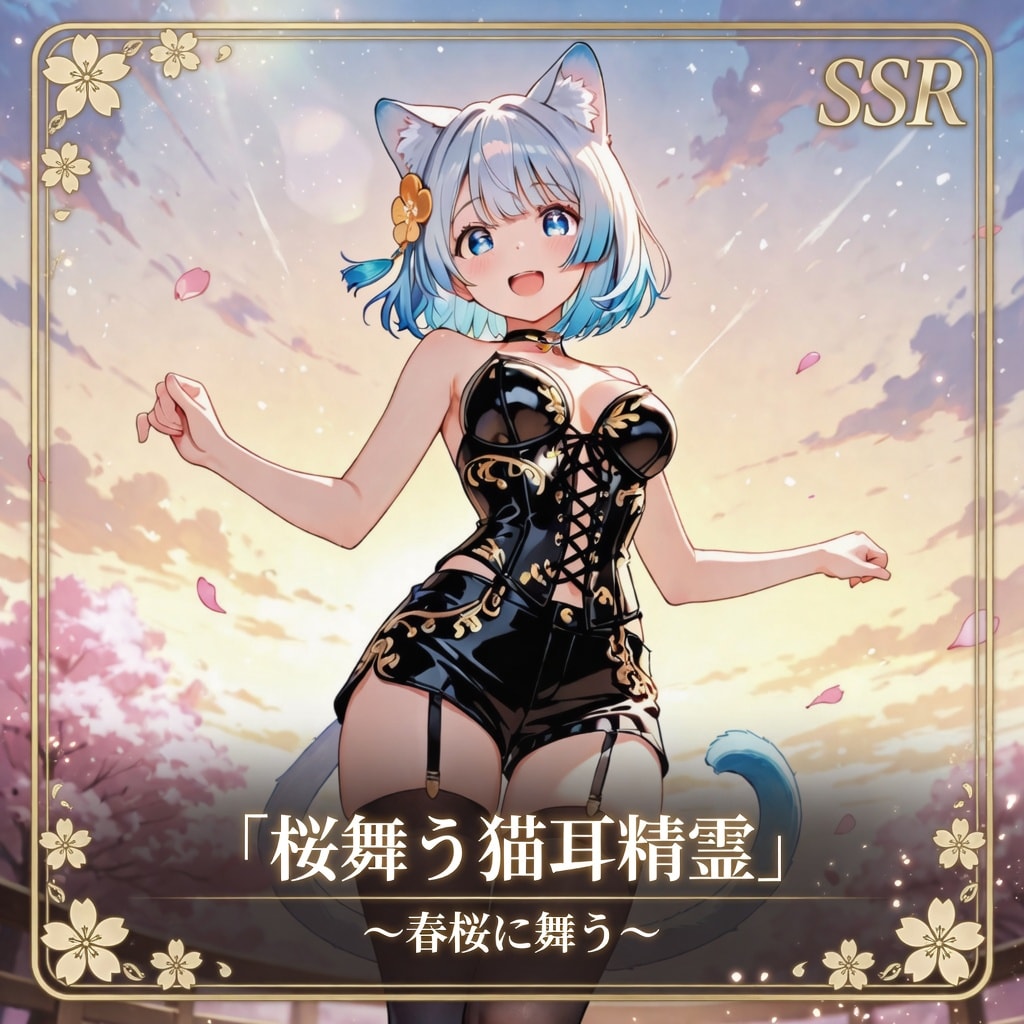 桜舞う猫耳精霊～春桜に舞う～
