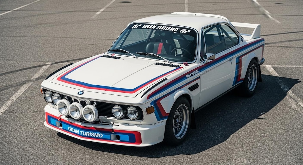 BMW CSLラリーカー