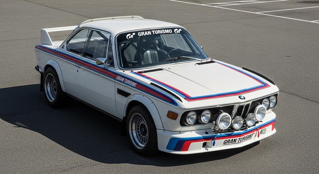 BMW CSLラリーカー