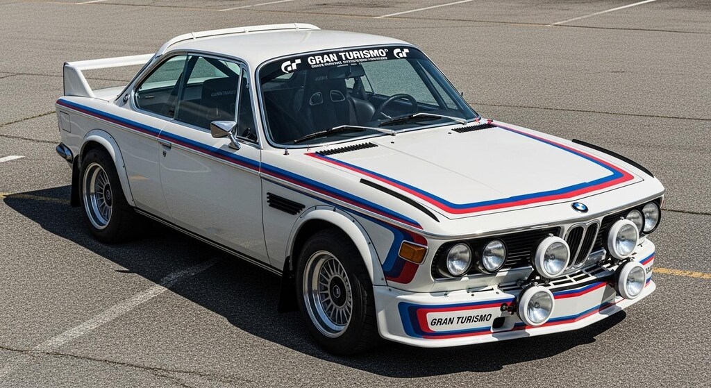 BMW CSLラリーカー