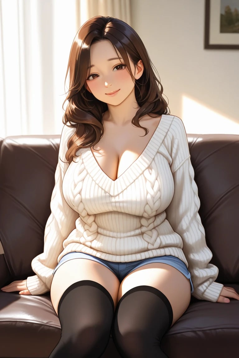 自分の好みの女性の特徴とMBTI（ISFJ）から、AIでまとめて画像にした結果 | の人気AIイラスト・グラビア