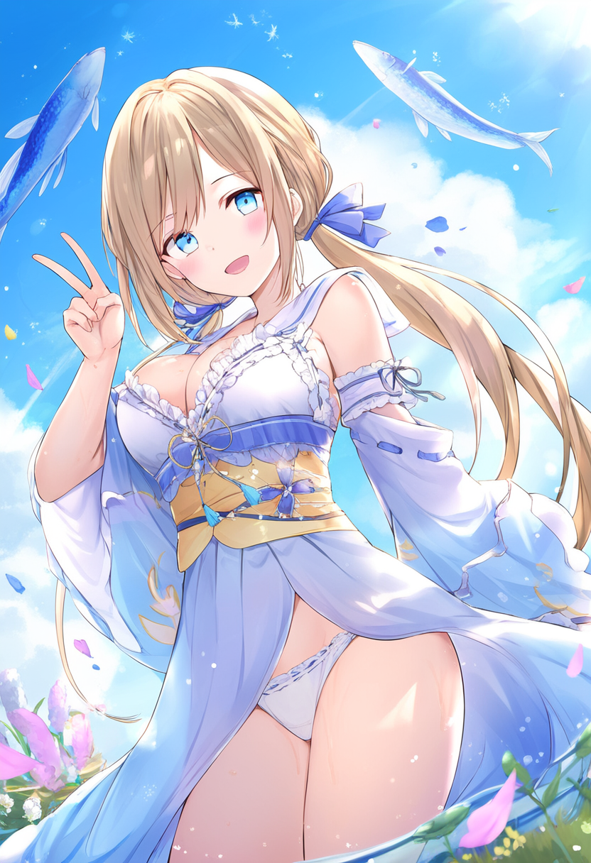 Blue Sky Garden Waltz
