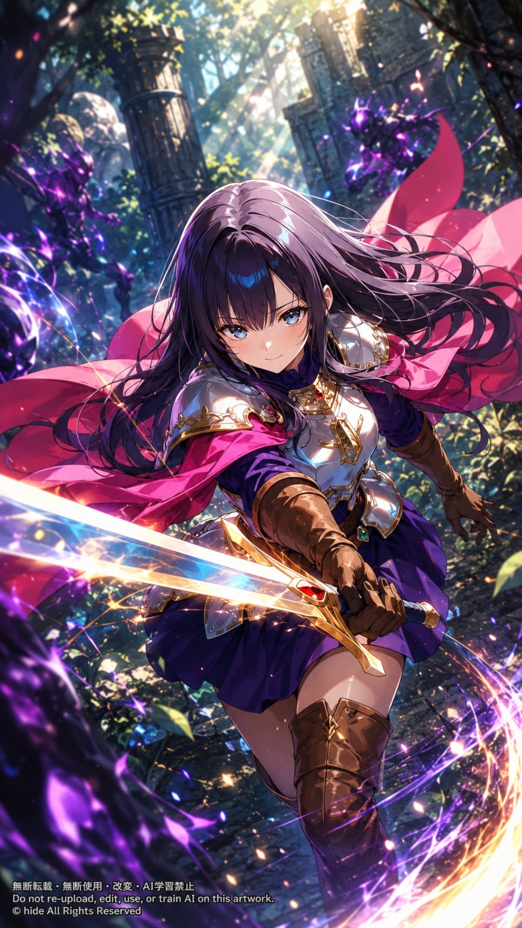 美月さん、閃光を斬り裂いて