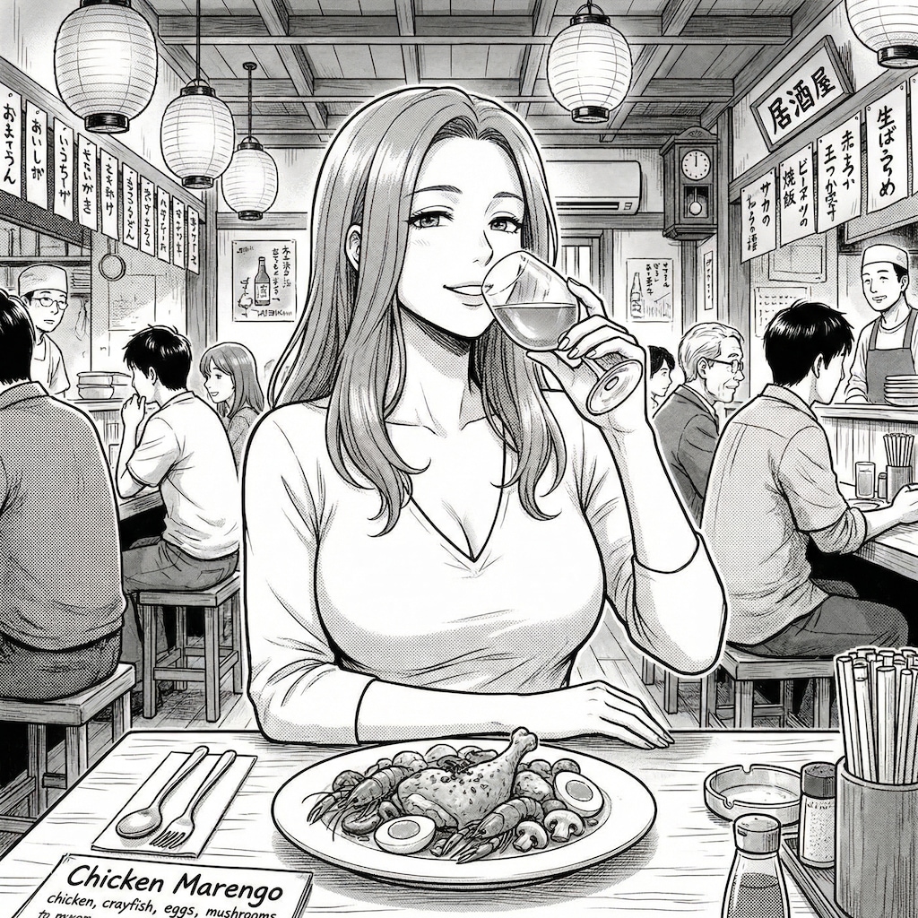 鶏のマレンゴ風頼める居酒屋