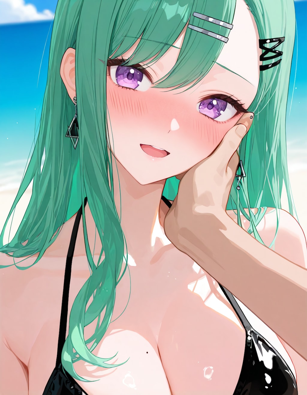 八雲べに　頬にお手を添えて