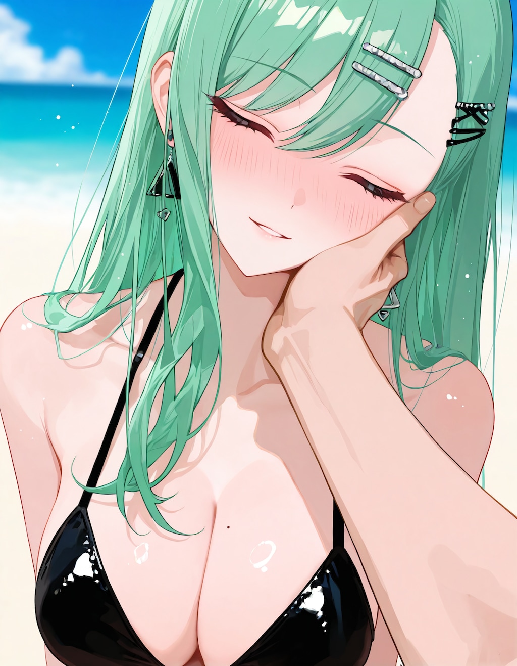 八雲べに　頬にお手を添えて