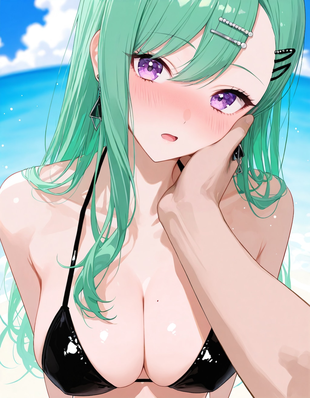 八雲べに　頬にお手を添えて