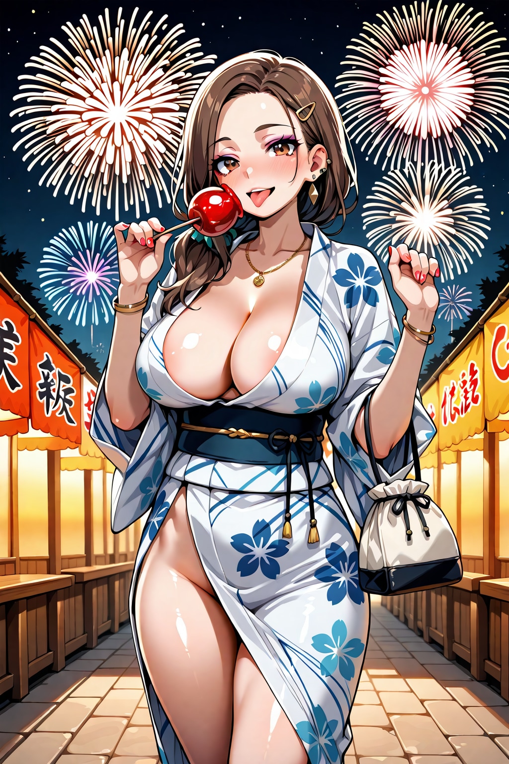 浴衣姿の椎菜ちゃん