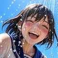２　太陽がいっぱい　水遊び 2枚目