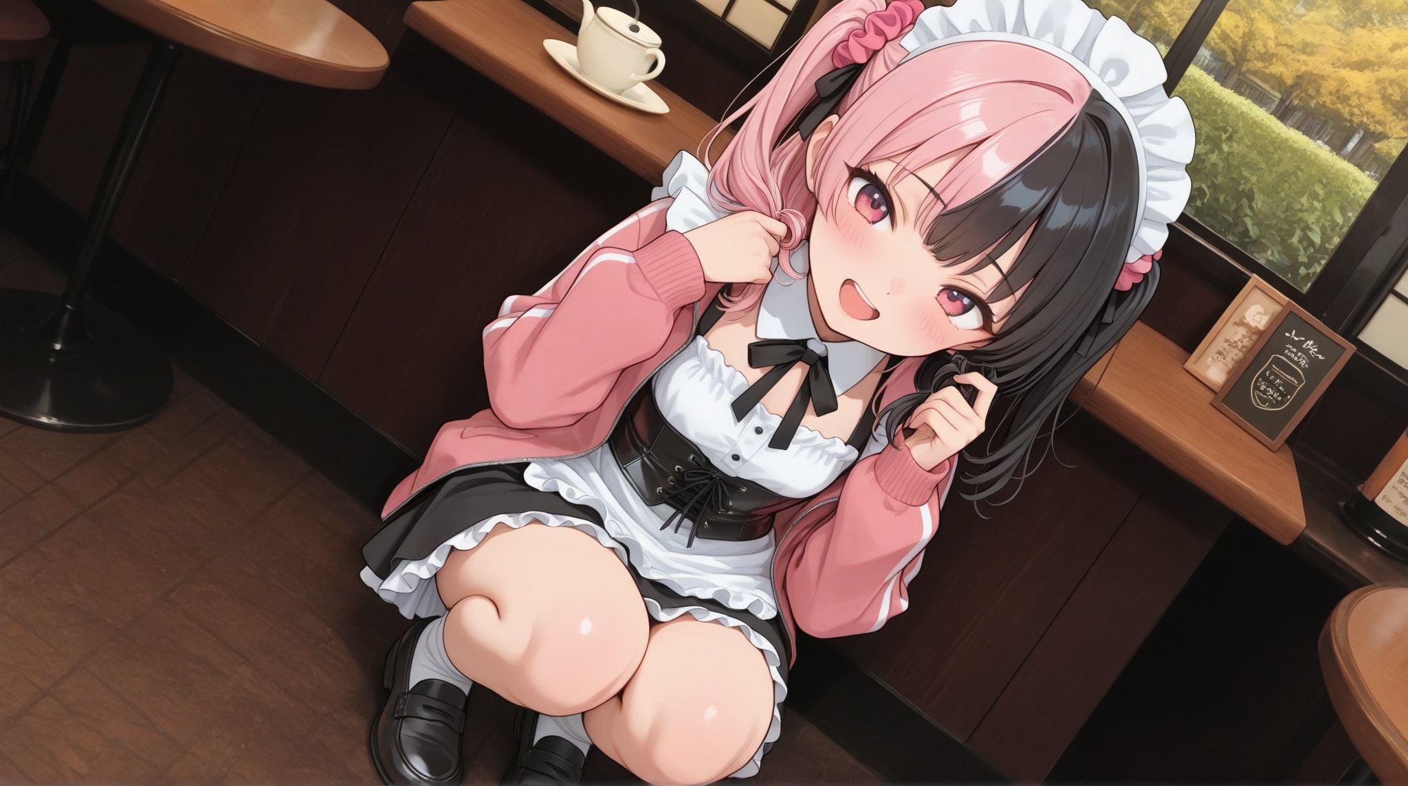 お願いすれば見せてくれる店員リカちゃん2 | の人気AIイラスト・グラビア