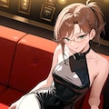 【凛】黒ドレス 2枚目
