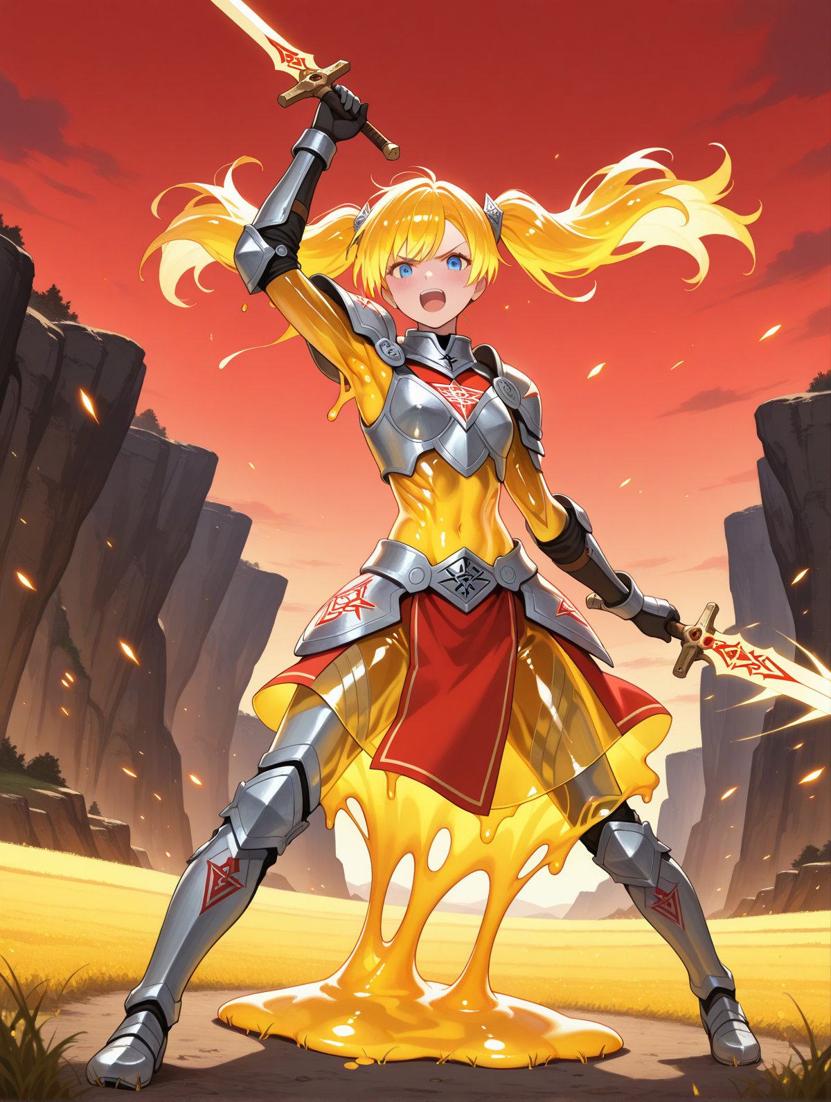 Gスライムナイト・超(スーパー)ビッチ | の人気AIイラスト・グラビア