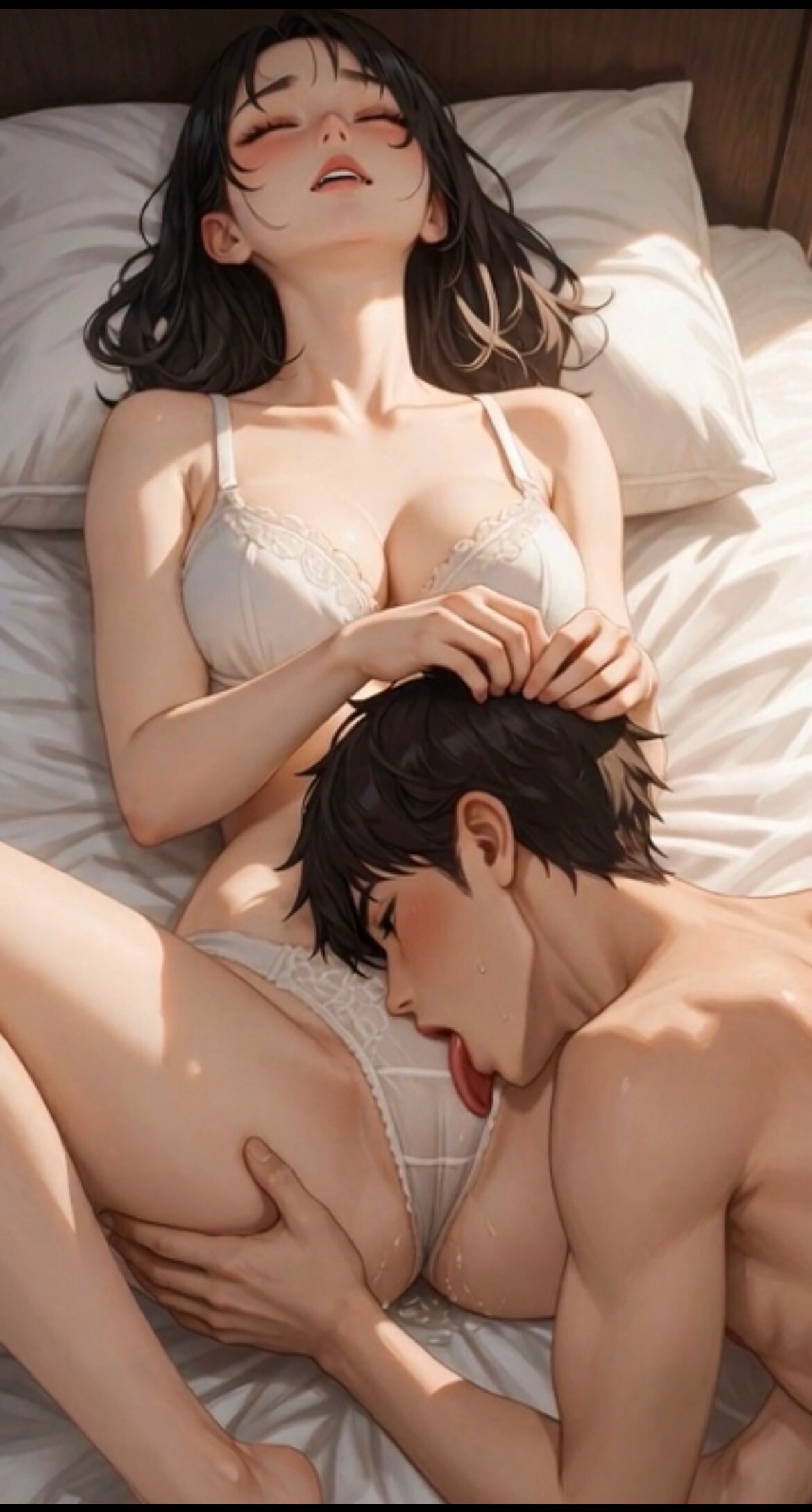 舐めさせ人妻
