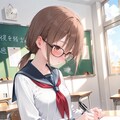 文系の女の子、真面目 7枚目