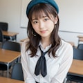 帽子をかぶった女子高生 10枚目