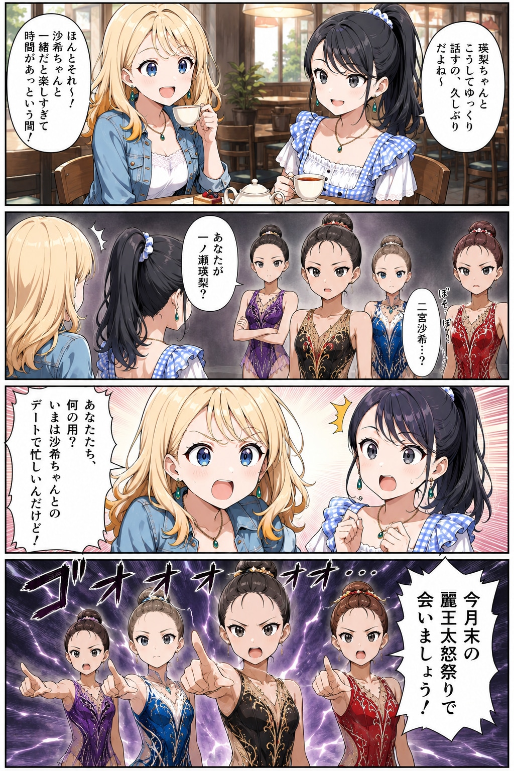 麗王太怒（レオタード）祭り……？！