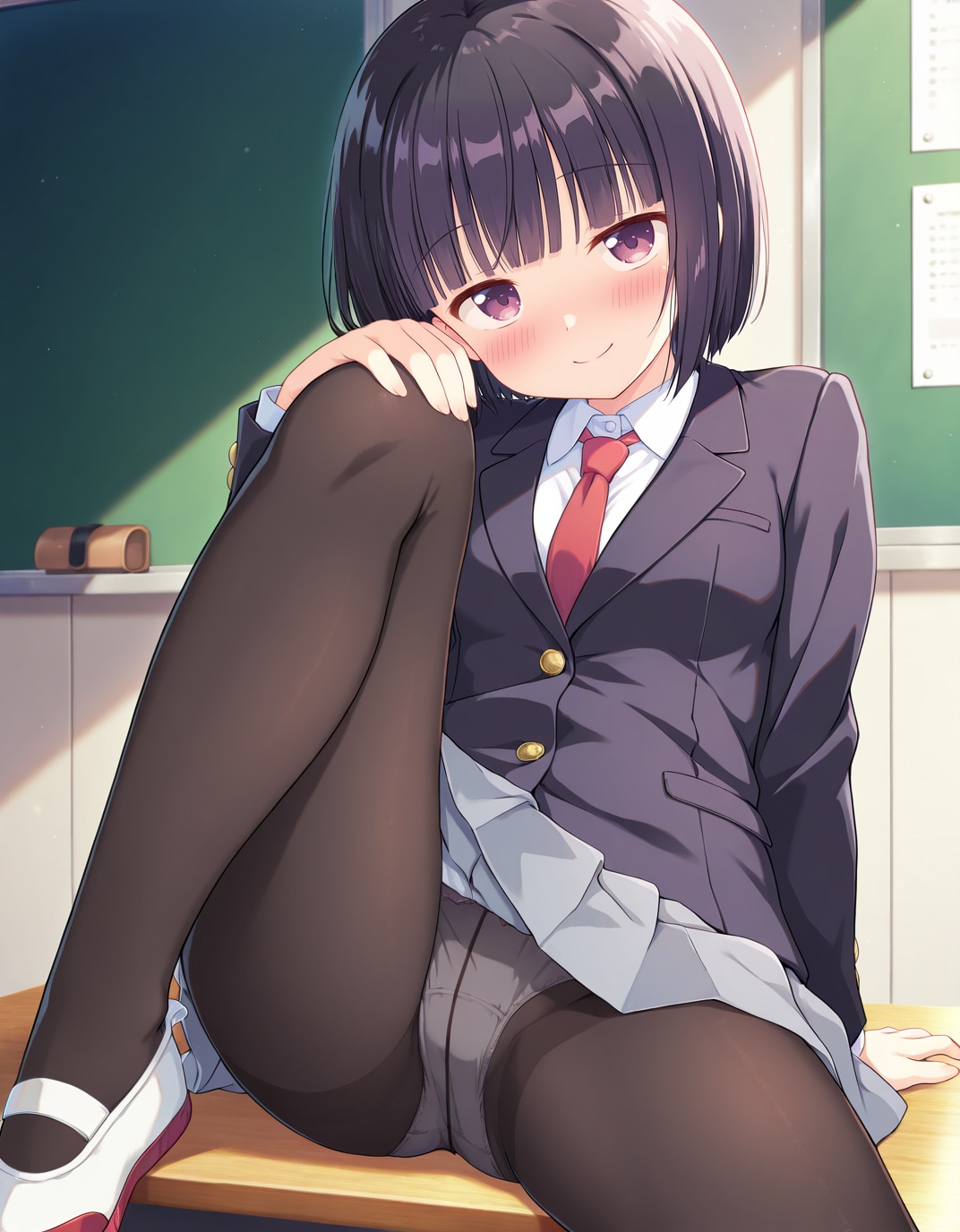 黒ストJK