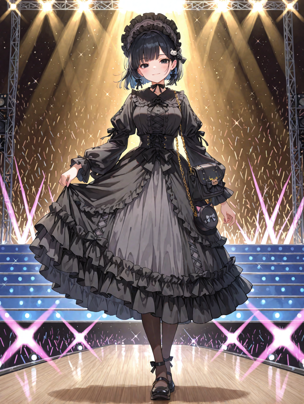 ゴスロリファッション+ネコミミバージョン+α