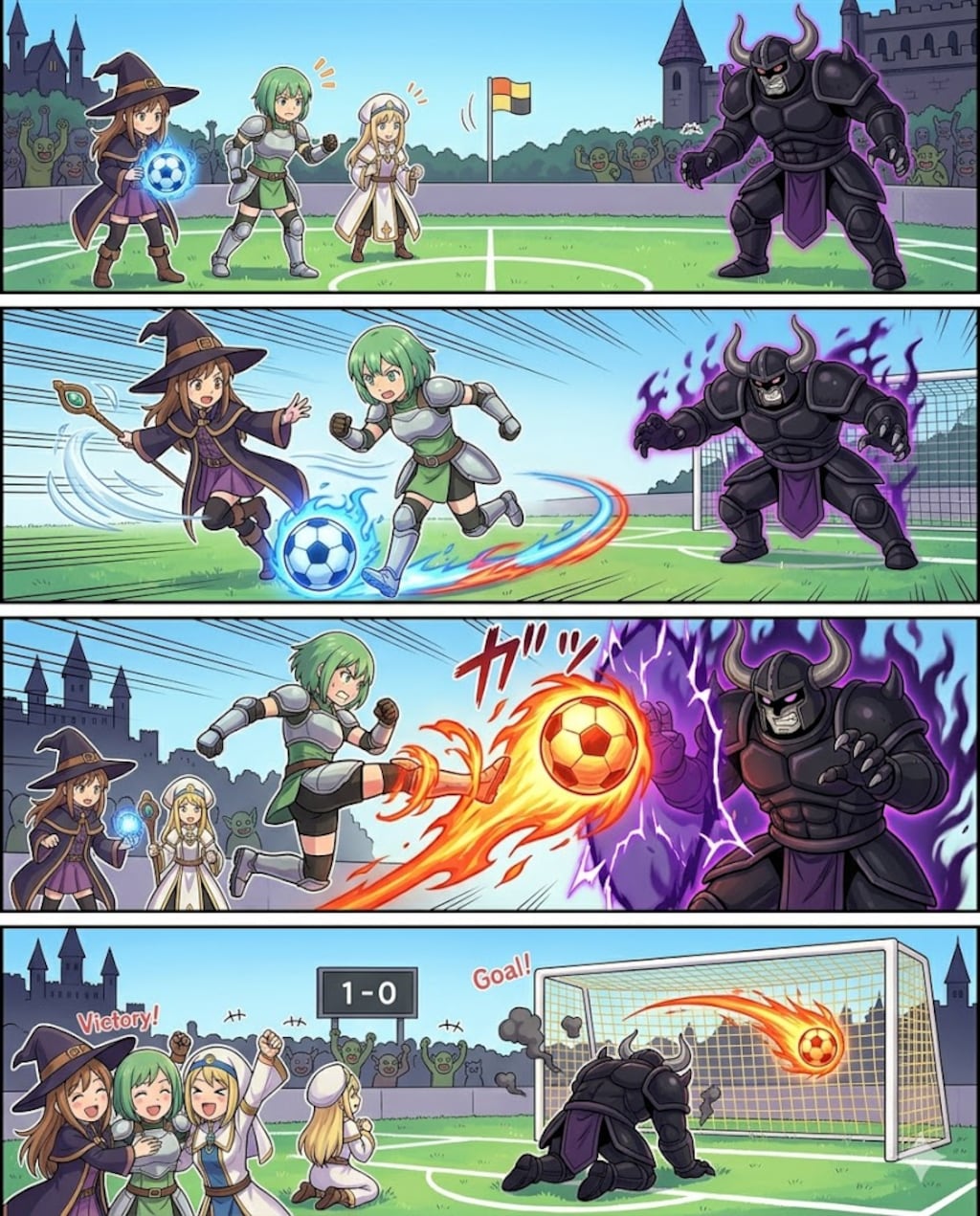 異世界サッカー（四天王編）