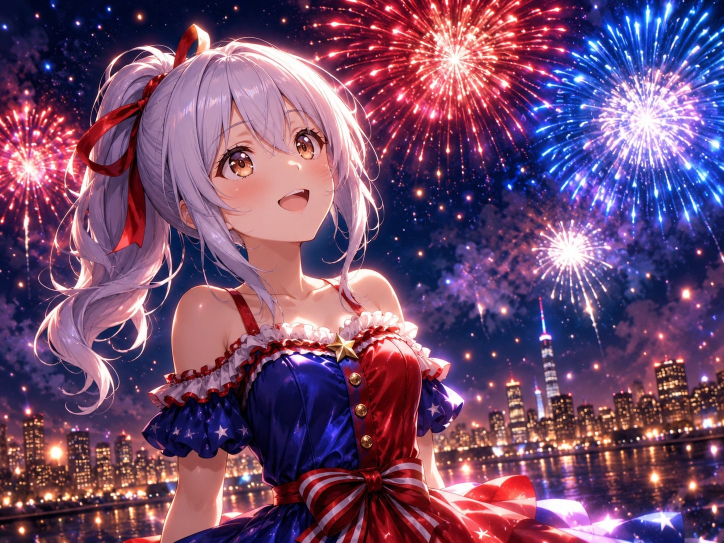 エル「7/4はアメリカの独立記念日ですっ！」